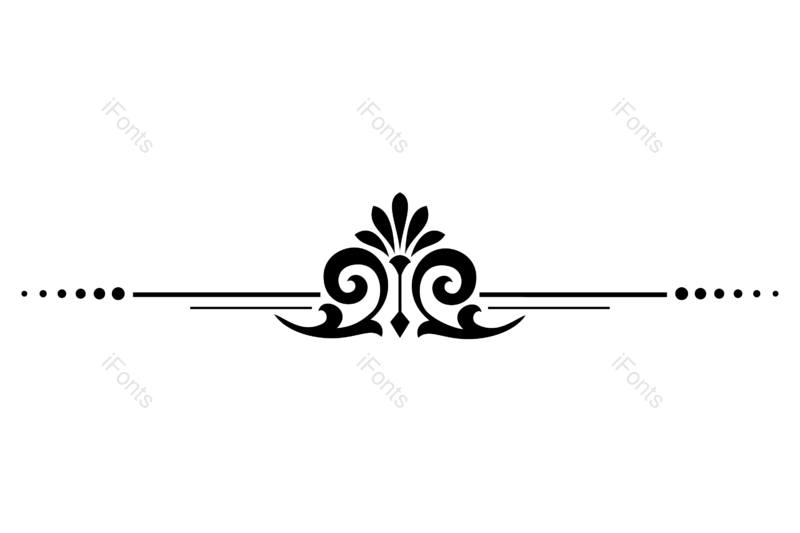边框图片,花纹元素,复古花纹PNG,分隔符免抠素材
